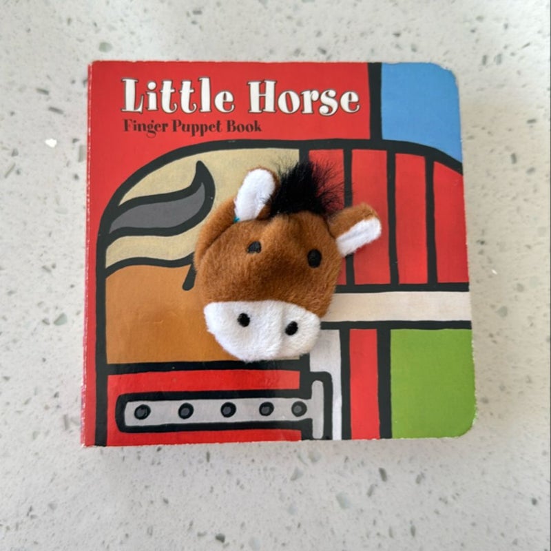 Little Horse: Finger Puppet Book