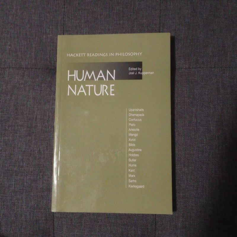 Human Nature: a Reader