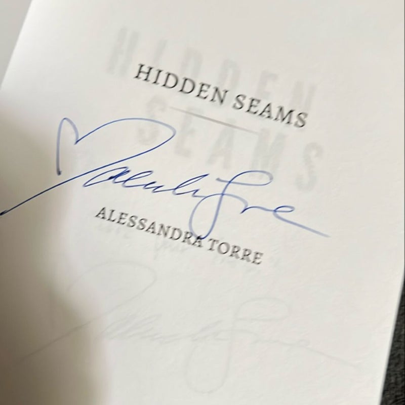 Hidden Seams *signed*