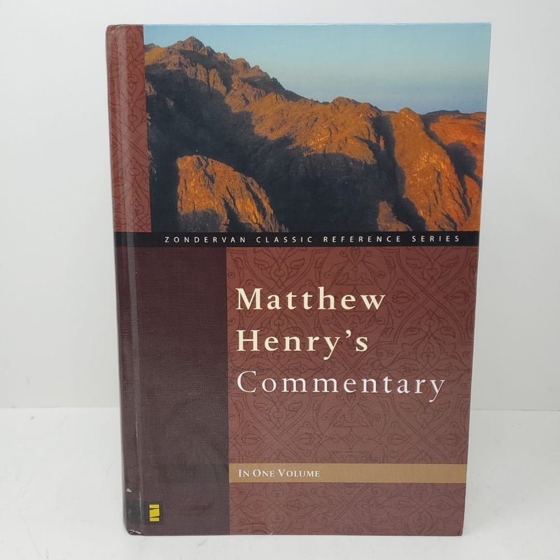 Matthew Henry's Commentary