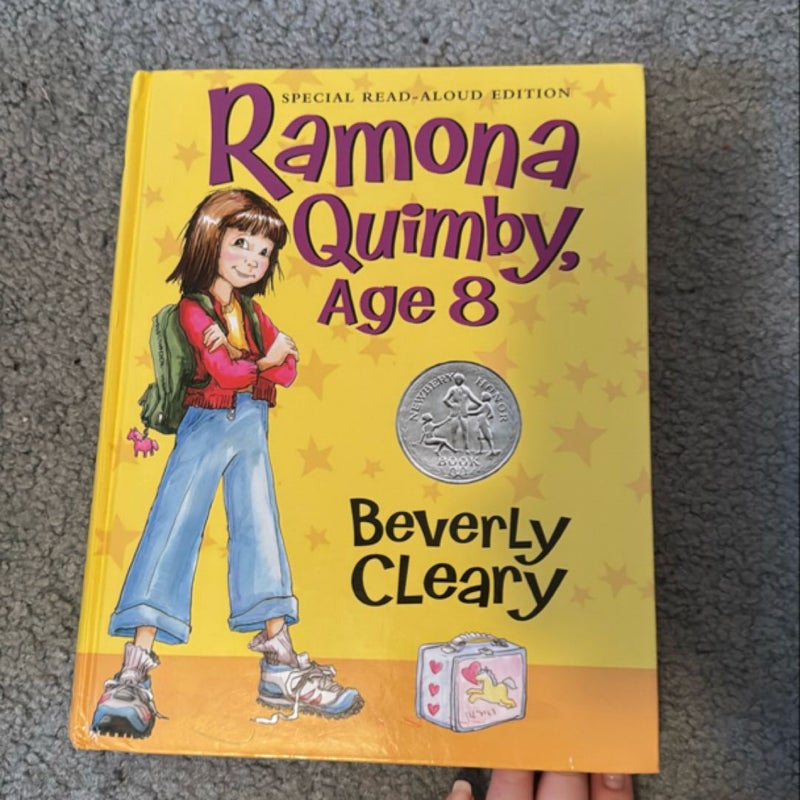 Ramona Quincy Age 8 Jumbo Book