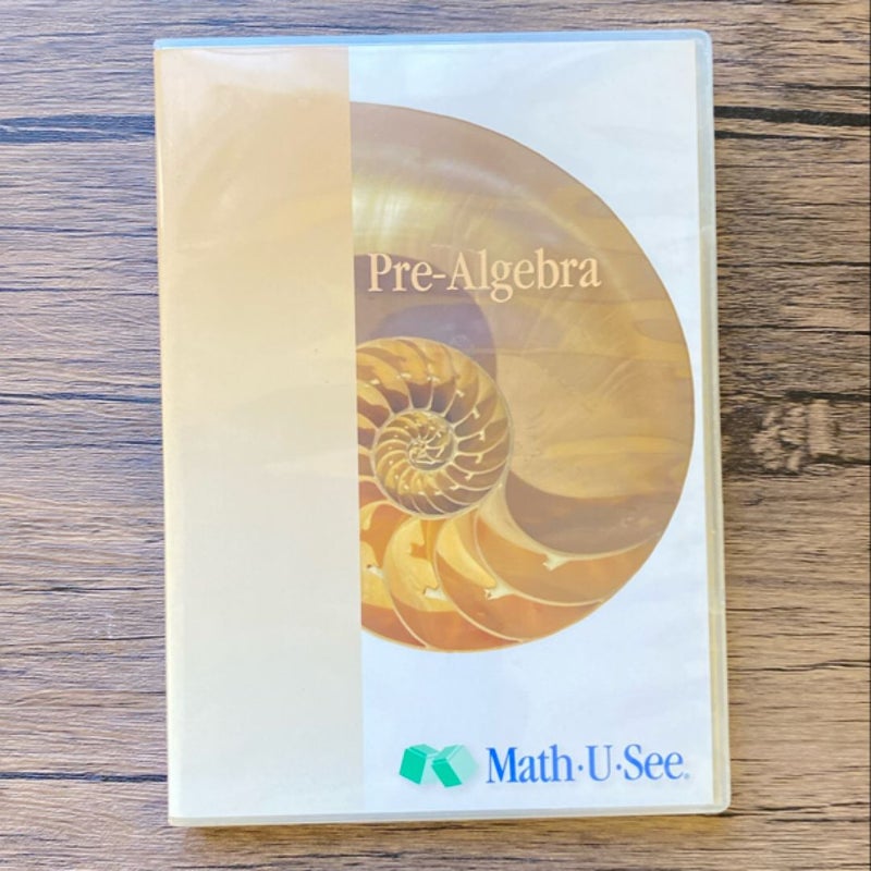 Pre-Algebra Instruction Manual & DVD