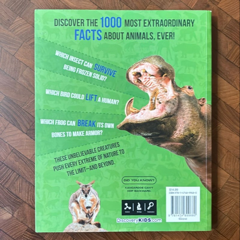 1,000 Incredible But True Facts About Animals