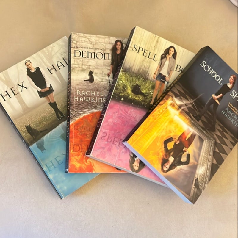 Hex Hall trilogy (plus companion School Spirits)