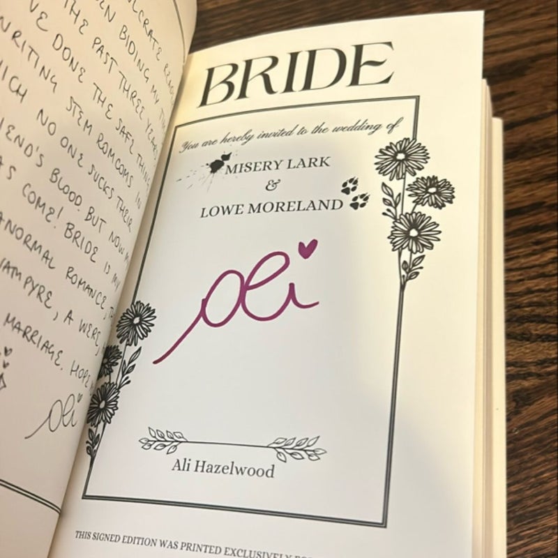 Bride Owlcrate