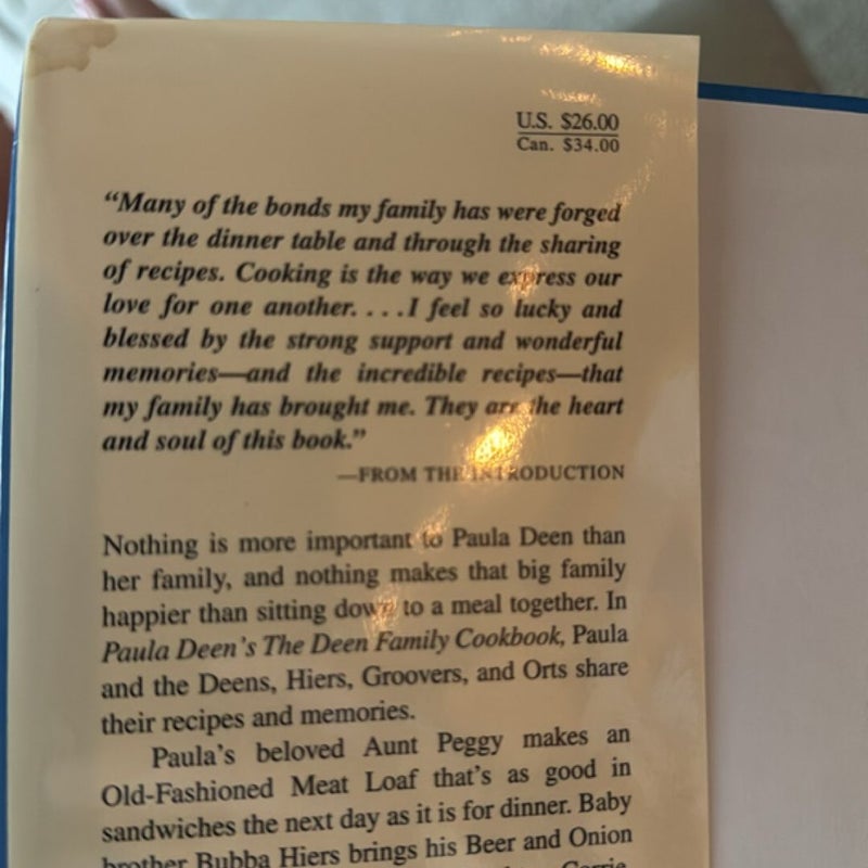 Paula Deen’s Deen Family Cookbook
