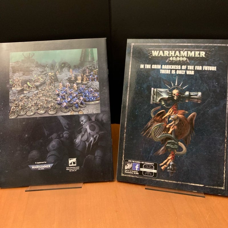 Warhammer 40k Starter Lot: Core Book, Know No Fear, Prophecy of the Wolf, The Edge of Silence, Battle Primers, First Missions