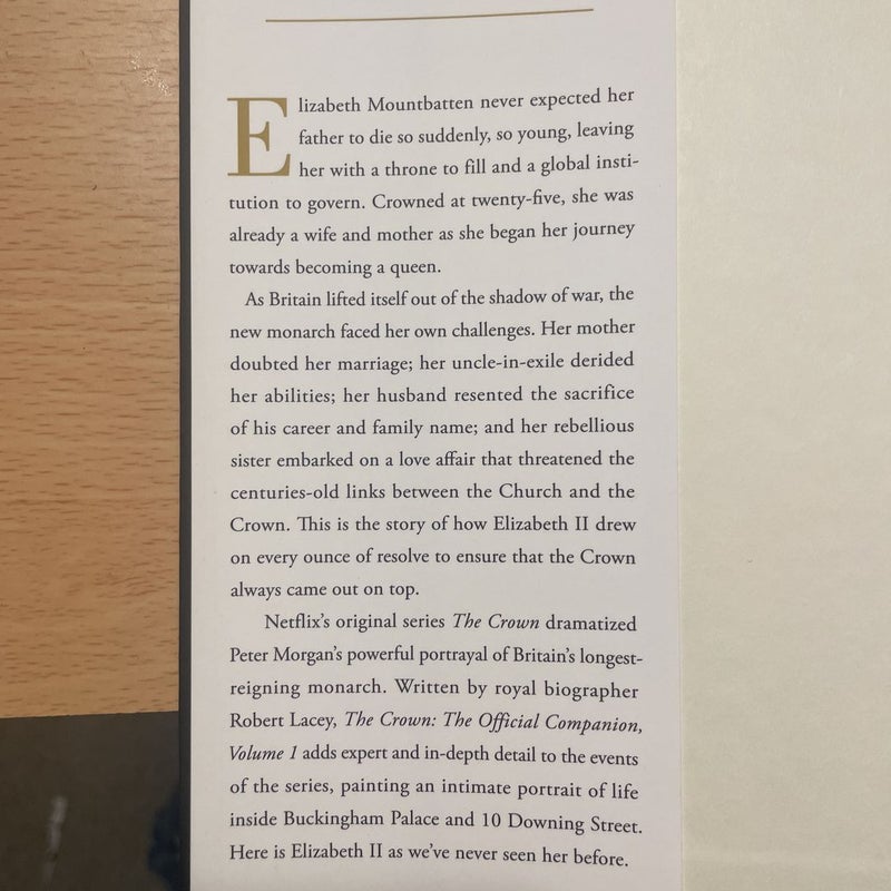 The Crown: the Official Companion, Volume 1