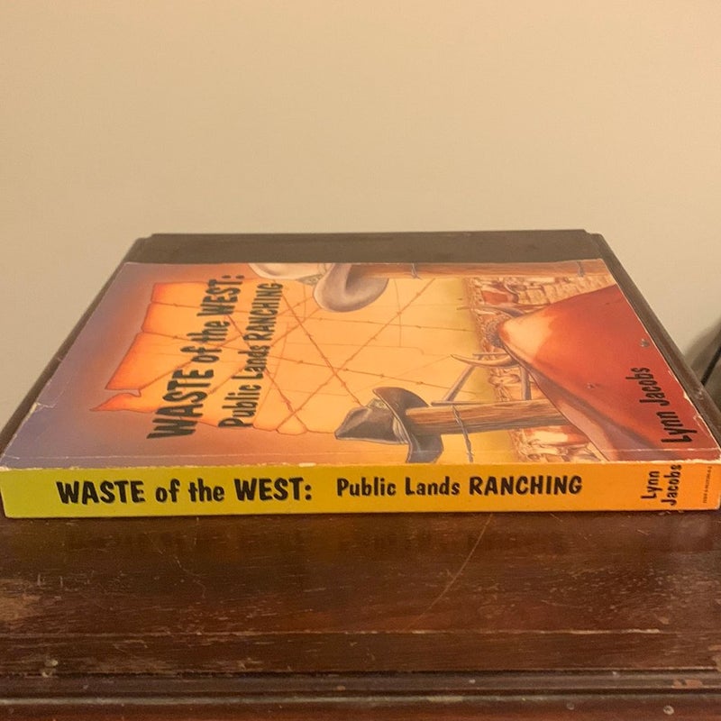 WASTE OF THE WEST- SIGNED Paperback!