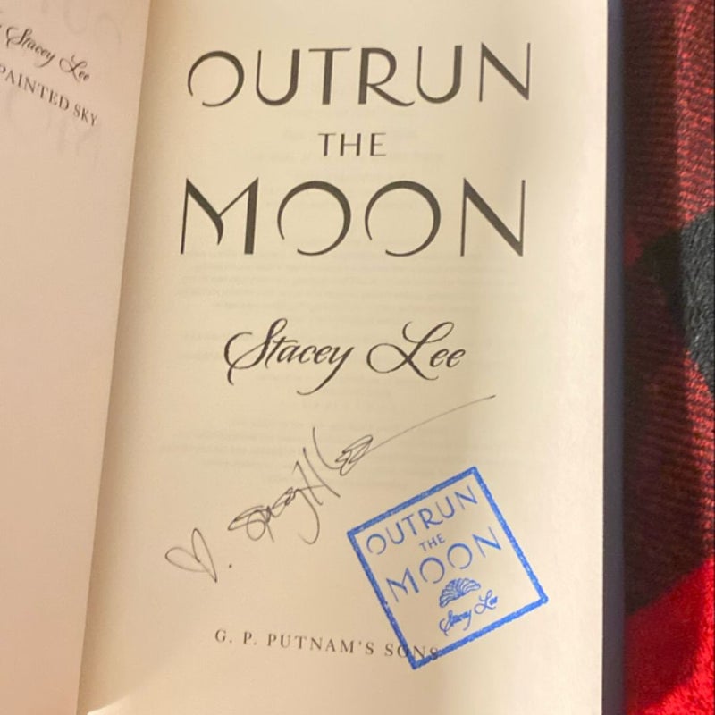 Outrun the Moon - signed