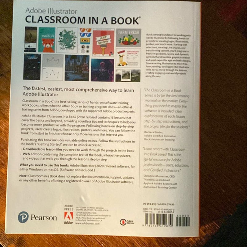 Adobe Illustrator Classroom in a Book (2020 Release)