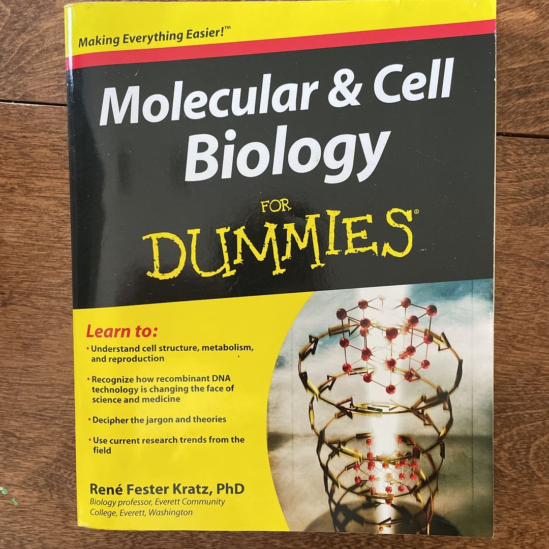 Molecular And Cell Biology For Dummies By Rene Fester Kratz