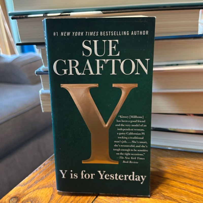 Y Is for Yesterday