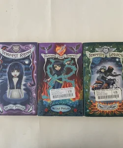 Tracking the Tempest / Tempest rising / Tempest legacy book lot 