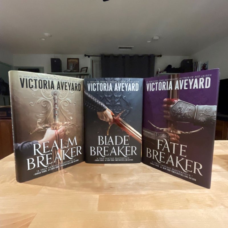 Realm Breaker, Blade Breaker, Fate Breaker (Signed) 