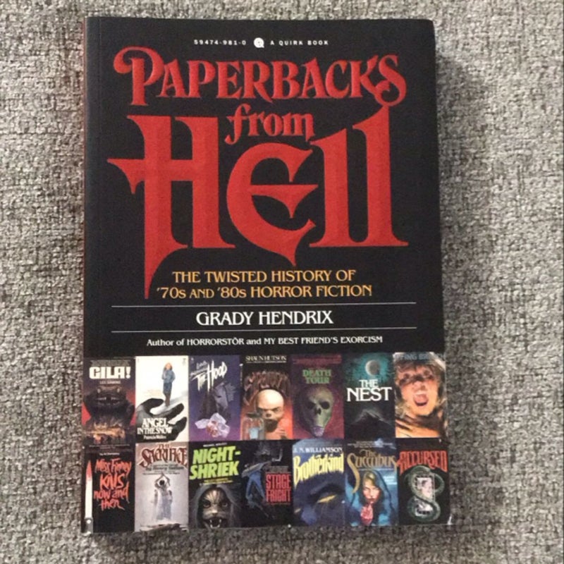 Paperbacks from Hell