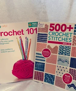 Crochet 101 and Crochet Stiches with CD