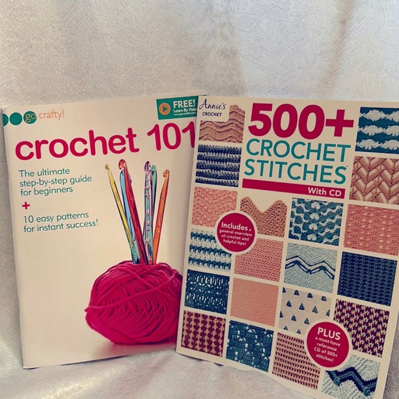 Crochet 101 and Crochet Stiches with CD