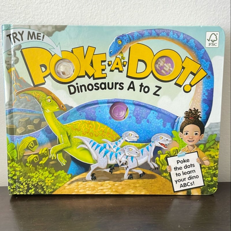 Poke a dot dinosaurs from a to z