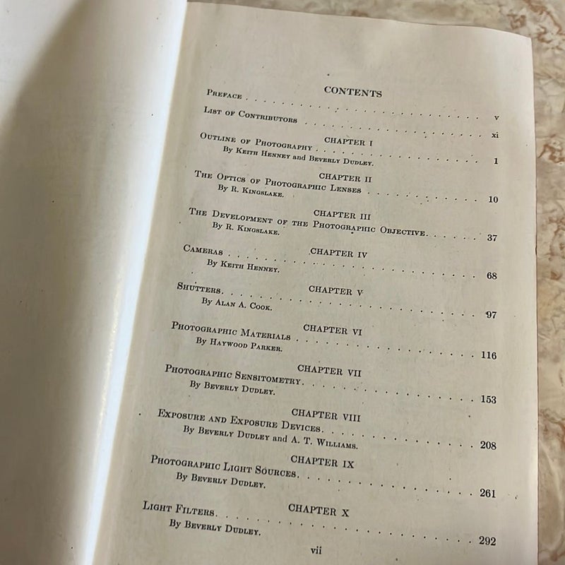 Handbook of Photography 