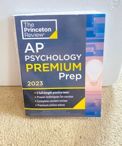 Princeton Review AP Psychology Premium Prep 2023