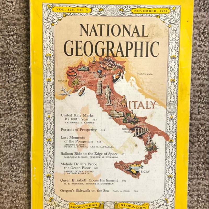 National Geographic Magazine - November 1961