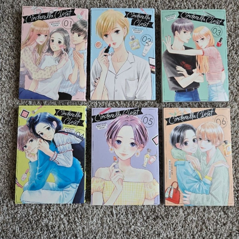 Cinderella Closet volumes 1-6 set