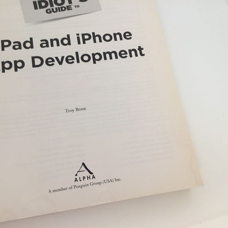 iPad and iPhone App Development