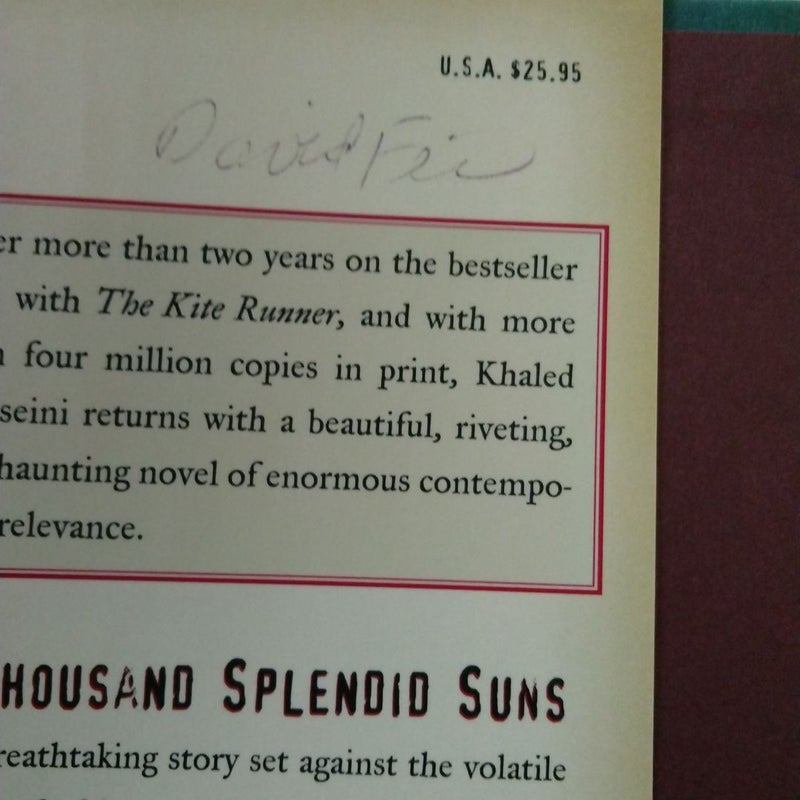 A Thousand Splendid Suns
