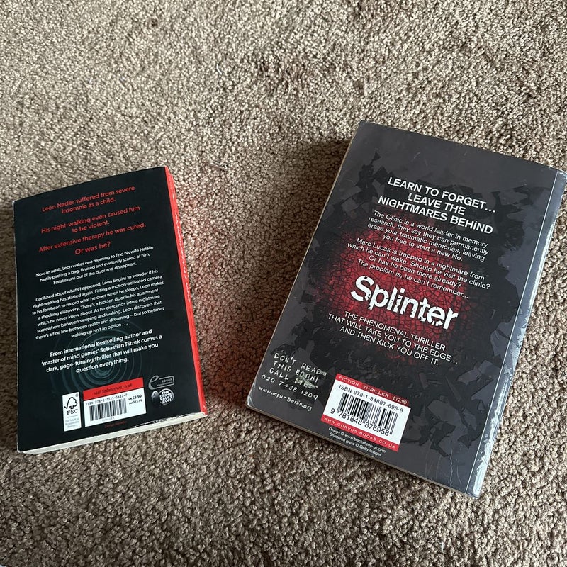 The Nightwalker & Splinter  *UK EDITION*