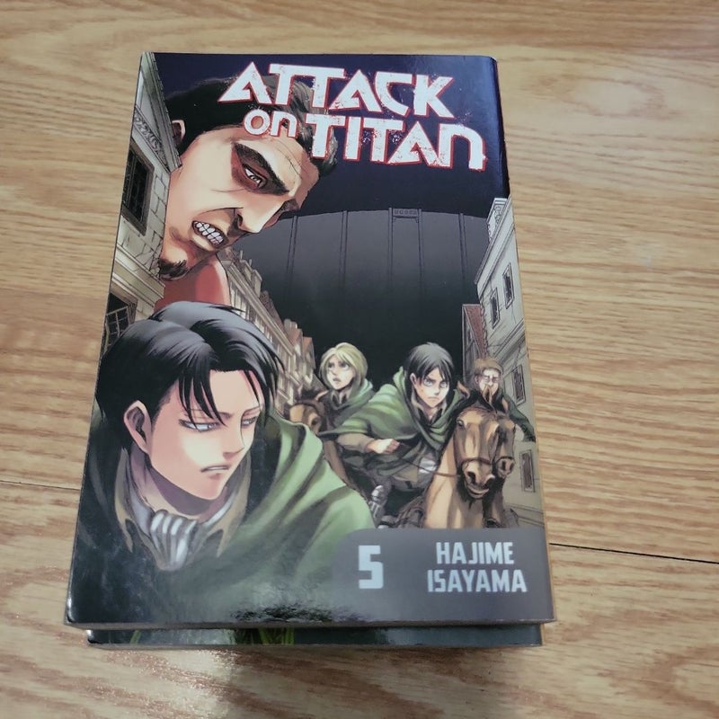 Attack on Titan 1, 2, 5, 6, & 9