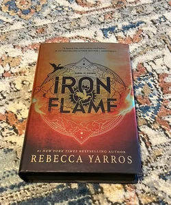 Iron Flame 1st Edition Misprint (Sprayed Edges)