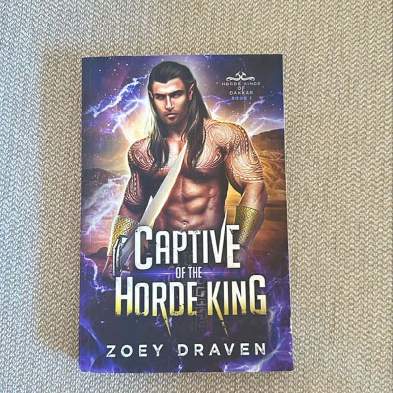 Captive of the Horde King SIGNED 