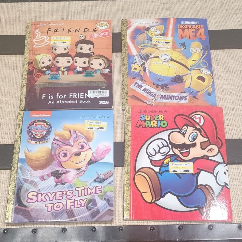 Lot of 4 Little Golden Kids Books 15