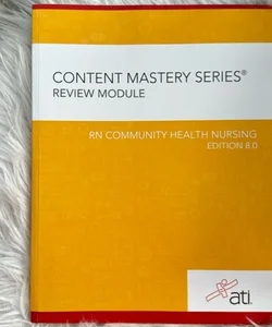 RN Community Health Nursing Edition 8. 0