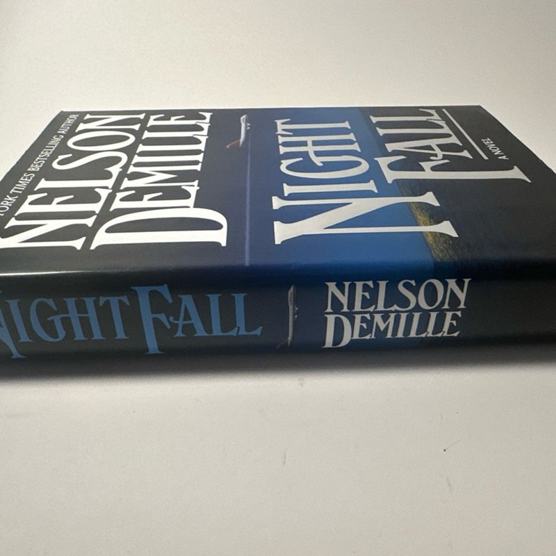 Night Fall by Nelson DeMille Warner Books 2004 1st Edition Hardcover Like new