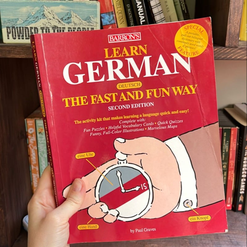 Learn German the Fast and Fun Way Book