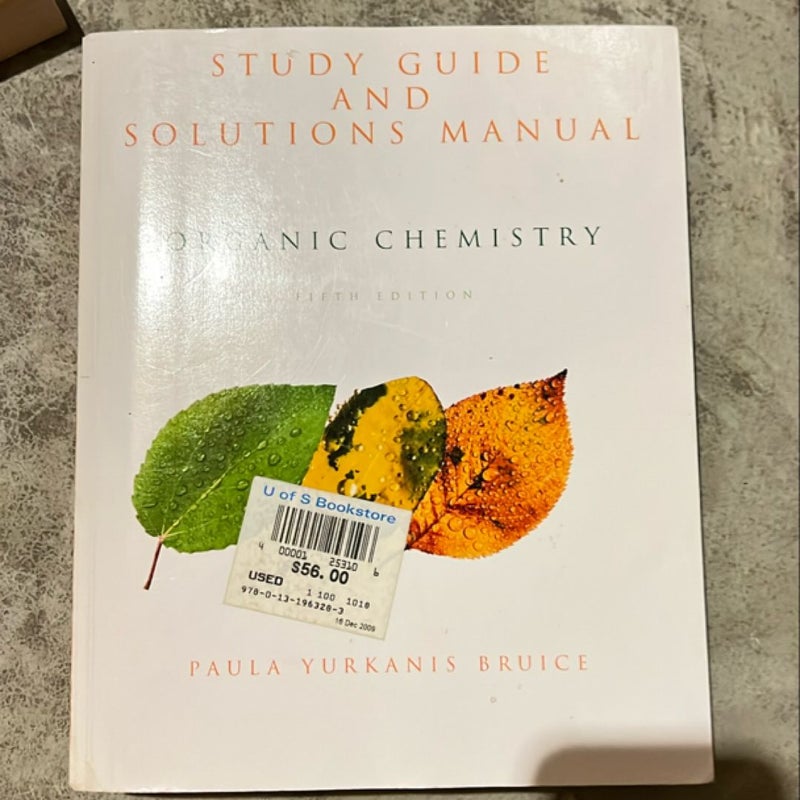 Study guide and solutions manual