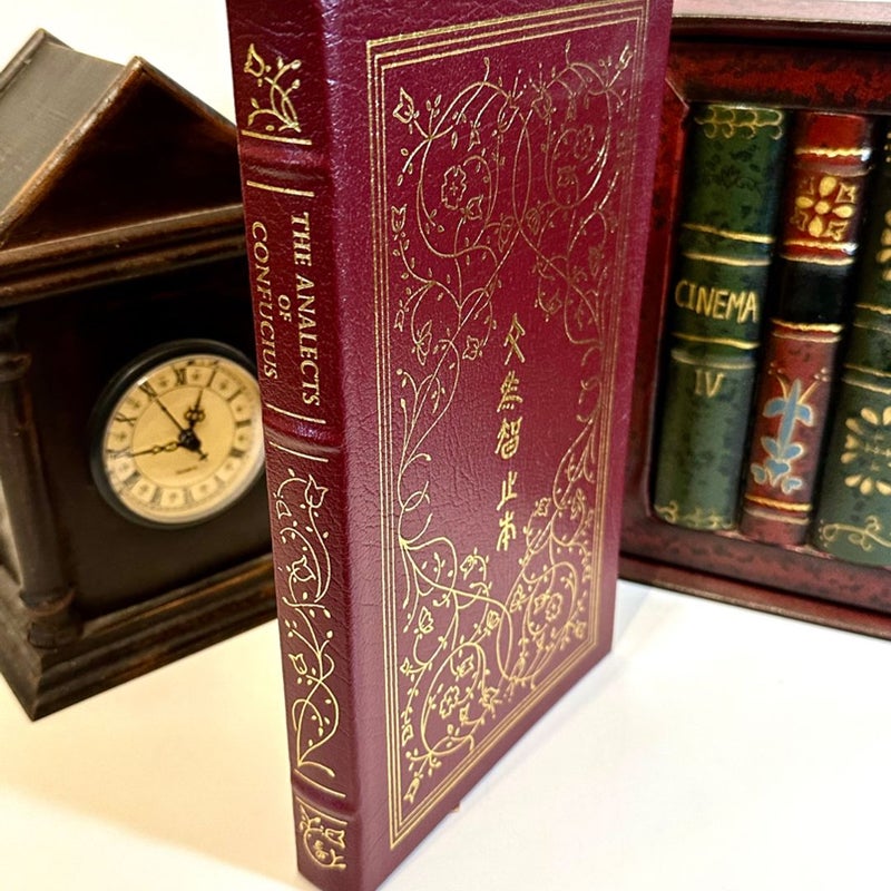 Easton Press Leather Classics “The Analects of Confucius” Collector’s Edition. 100 Greatest Books Ever Written in excellent condition.