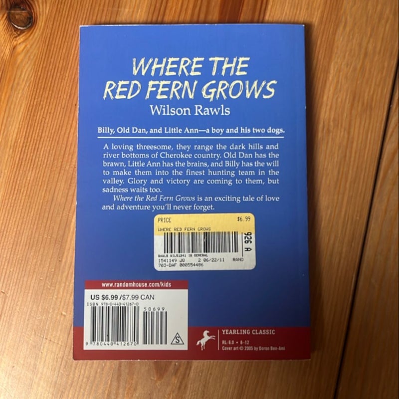Where the Red Fern Grows