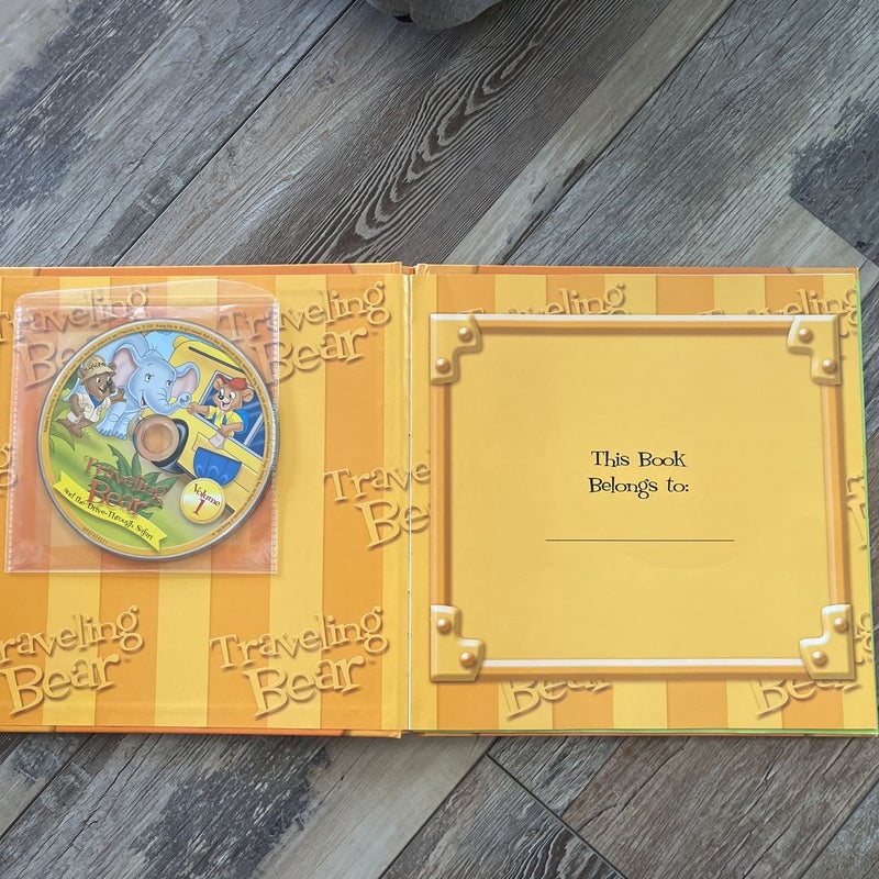 Traveling Bear Children Books & Audio CDs - 4 in All