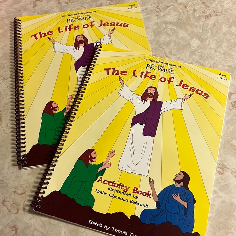 2 Life of Jesus Activity Books 