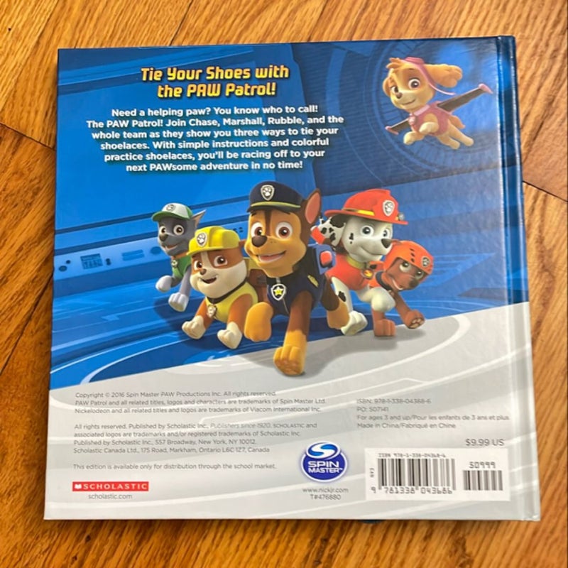 Tie Your Shoes with the Paw Patrol