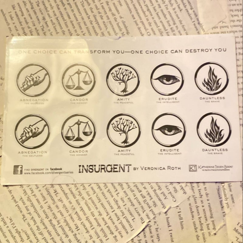 Insurgent Collector's Edition (includes tattoos!)