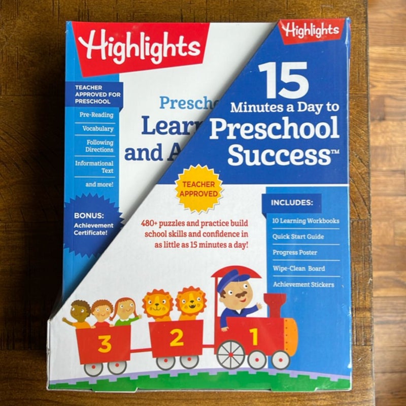 15 Minutes a Day to Preschool Success: Highlights