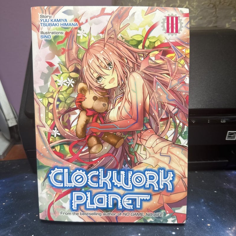 Clockwork Planet (Light Novel) Vol. 3 by Yuu Kamiya, Paperback