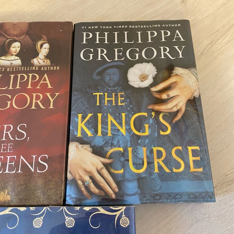 Lot Of Three Philippa Gregory Hardback ExLibrary Books 1st Edition