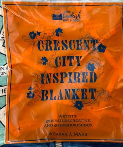 Crescent city series inspired blanket