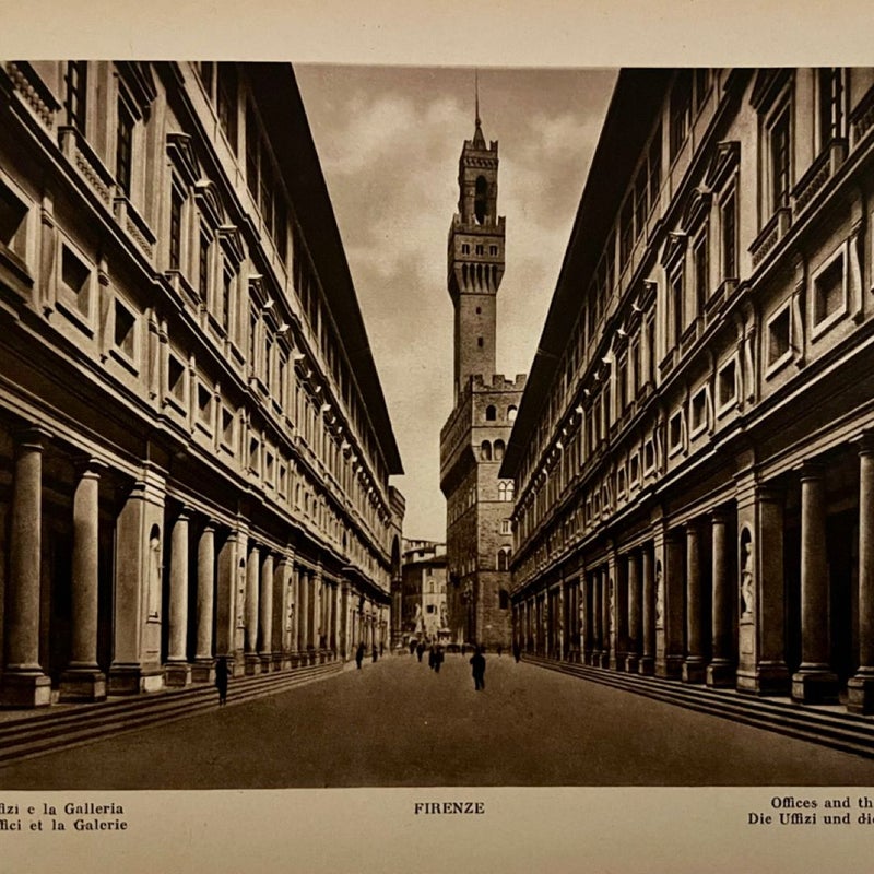 Florence/ Firenze: Album Artistico con 40 Tavoler