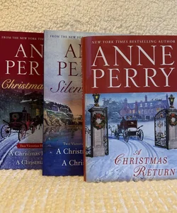 Anne Perry Christmas (set of 3)